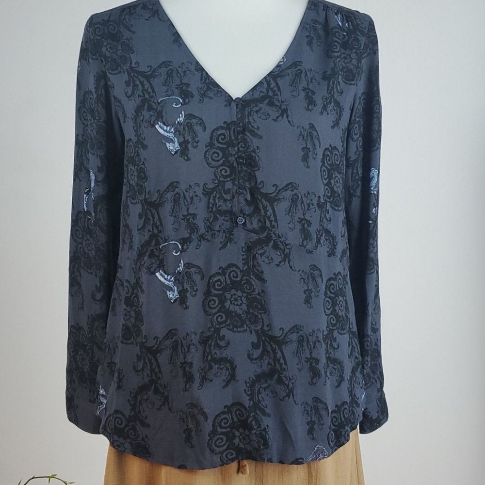 HINGE brand peasant style boho tunic, Small